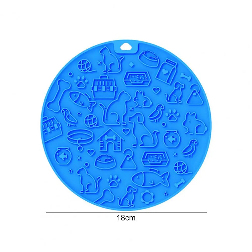 Convenient Silicone Licking Food Mat Dog Feeding Pad