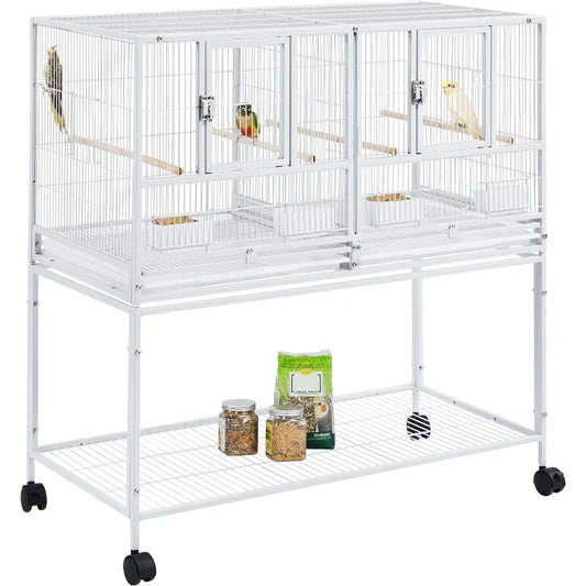 Stackable Divided Breeder Breeding Parakeet Bird Cage