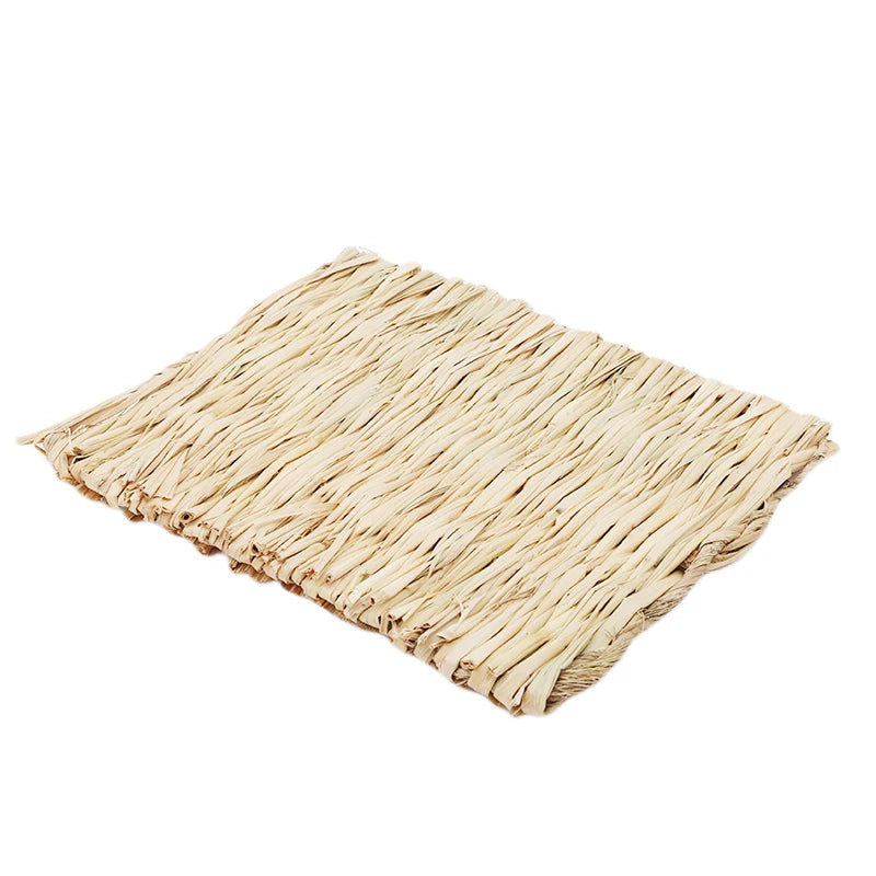 Rabbit Grass Chew Mat Small Animal Natural Soft Grass House