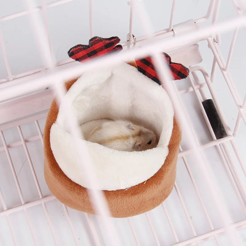 Hamster Cage Accessories Pet Toy Kennel Cold Shelter Pet hamster Nest