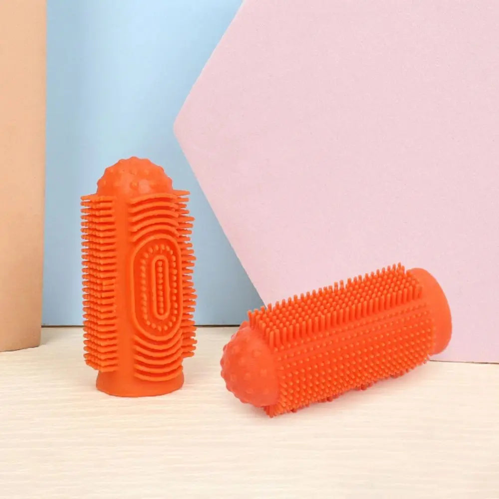 Soft Silicone Pet Dog Finger Toothbrush Pet Teeth Oral Cleaning Brush