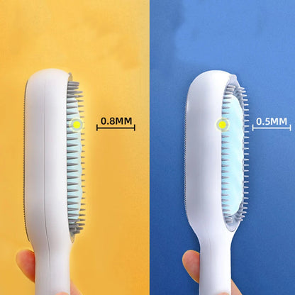 Double Sided Hair Removal Brushes for Cat Dog Pet Grooming Comb with Wipes Kitten Brush