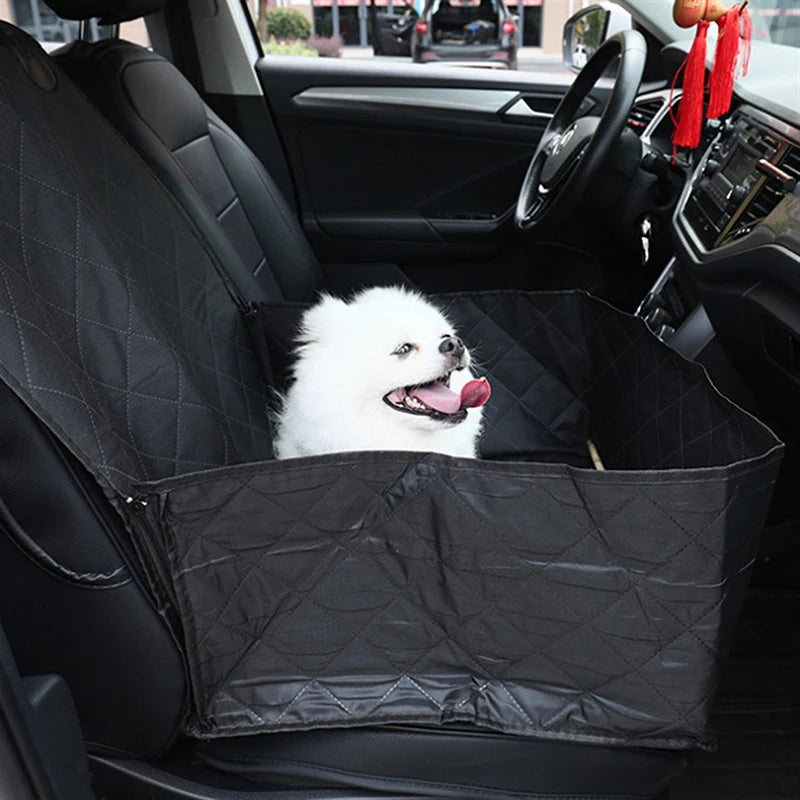 Pet Dog Car Seat Cover 2 in 1 Dog Car Protector Transporter