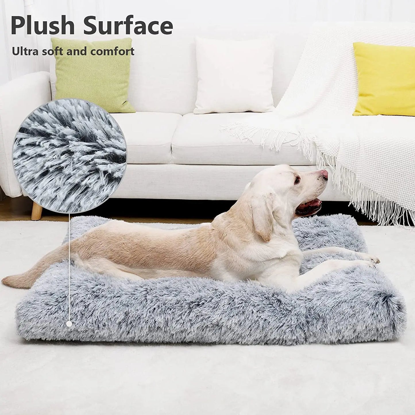 Plush Square Mat Cats and Dogs Thickened Sleeping Pads