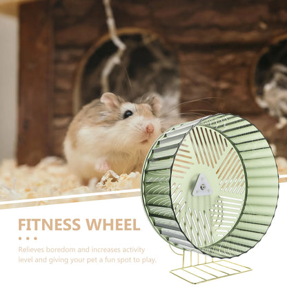 For Hamster Accessories Silent Exercise  Wheels Saucer Toy