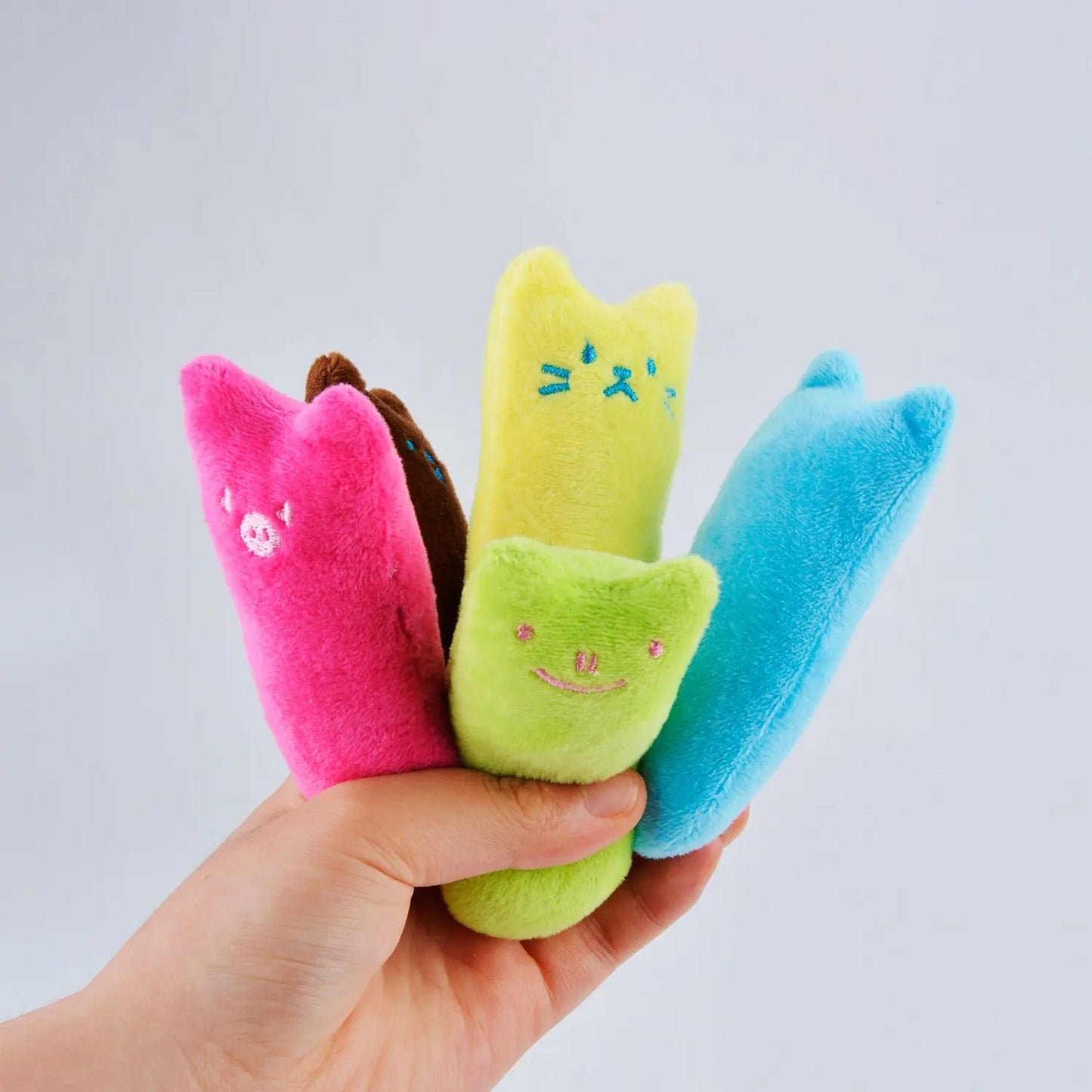 Mint Kitten Claws Thumb Pillow Pet Accessories