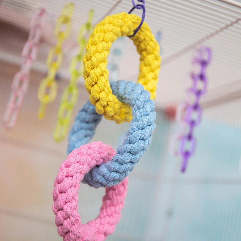 Hamster Climbing Rope Toys