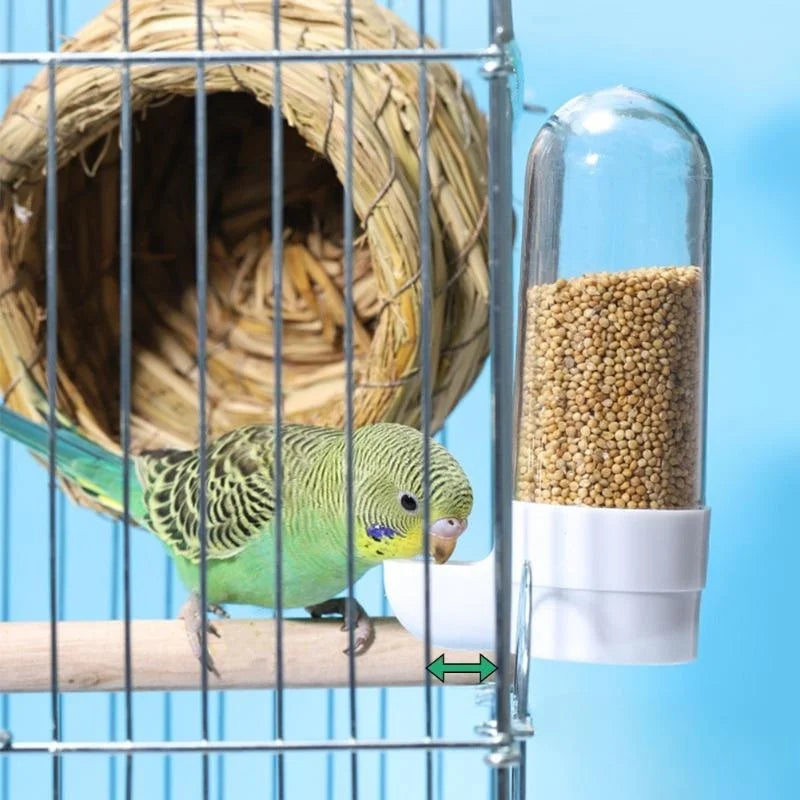 Hanging Pet Feeder Squirrel Parrot Water Dispenser