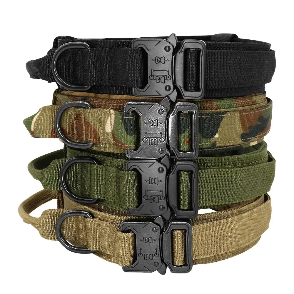 Tactical Dog Collar Military Adjustable