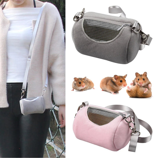 Small Pet Backpack Hamster Carrier Bag