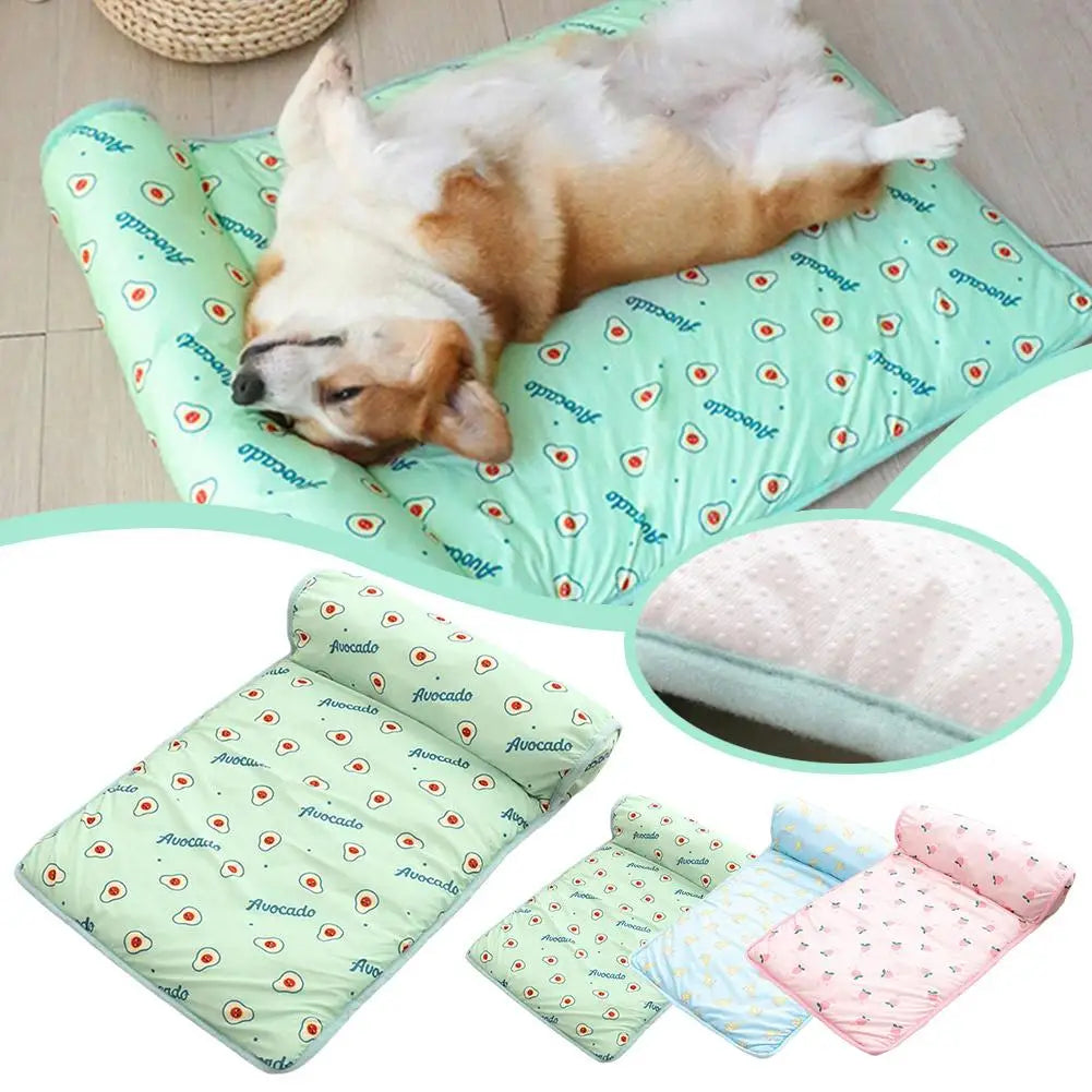 Dog Bed Mat Summer Cooling Pad Mat Pet Dog Sleeping Bed