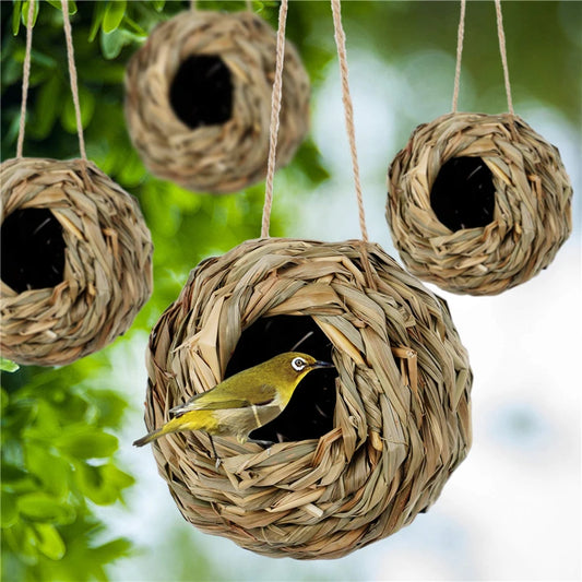 2024 New Birds Nest Bird Cage Grass Egg Cage