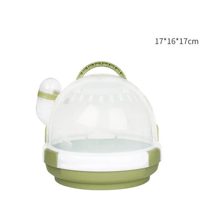 Small Animal Carrier Rodent Hamster Portable Cage