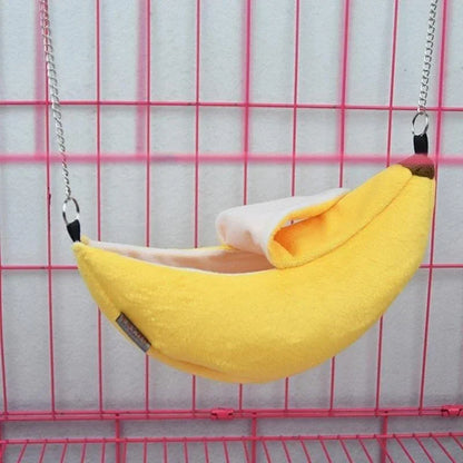 Hamster cotton nest banana Shape House Hammock Bunk Bed