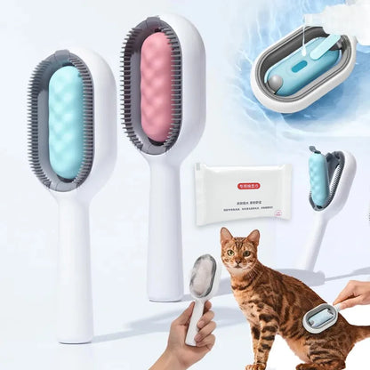 Pet Hair Removal Comb for Cats - Grooming Tool