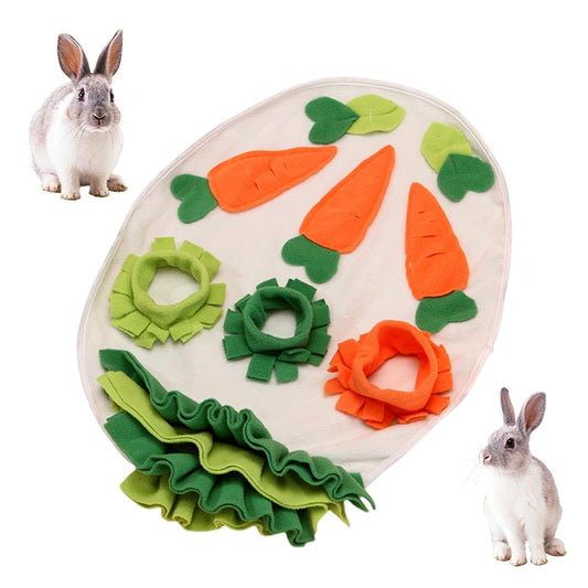 Rabbit Sniffing Mat Intelligence Food Toy