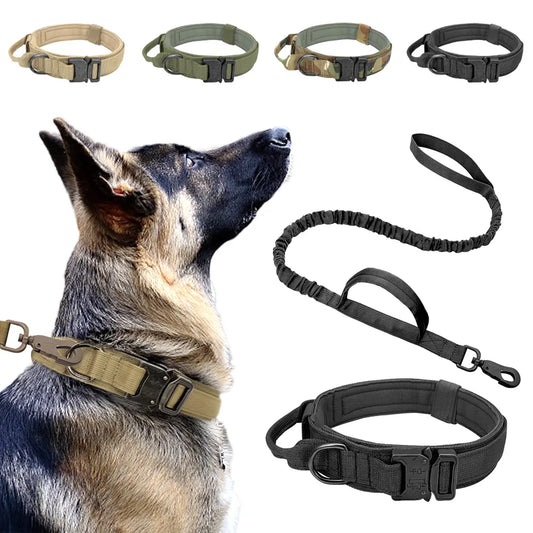 Tactical Dog Collar Military Adjustable