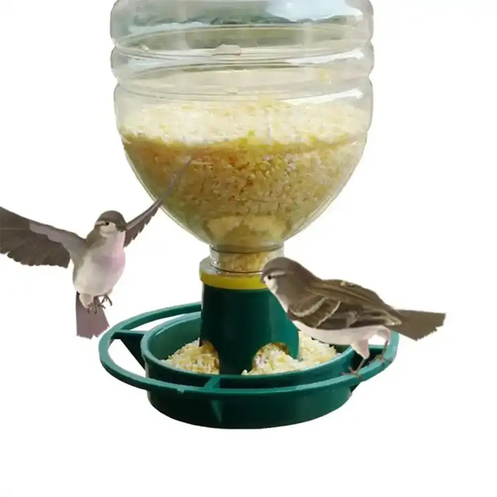 1 Pc  Hanging Soda Bottle Bird Feeder Automagical Feeding Outdoors