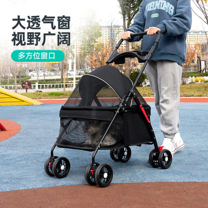 W02-C Pet Cat / Dog Cart Lightweight and Foldable!