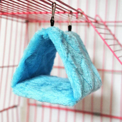 Pet Bird Parrot Cages Warm Hammock Hut Tent Fashion Bed Hanging Cave