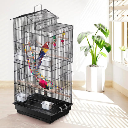 39-inch Roof Top Large Flight Parrot Bird Cage