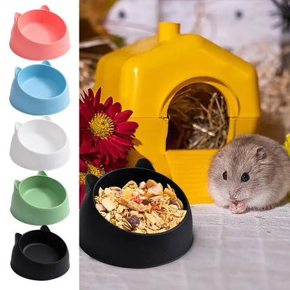 Hamster Feeding Bowl Hamster Food Water Bowl For Pig Small Pets Feeder Dish Pet Food Bowl Supplies