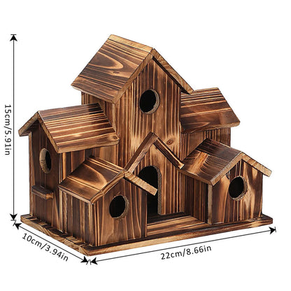 Wooden Bird House Breeding Cage Box