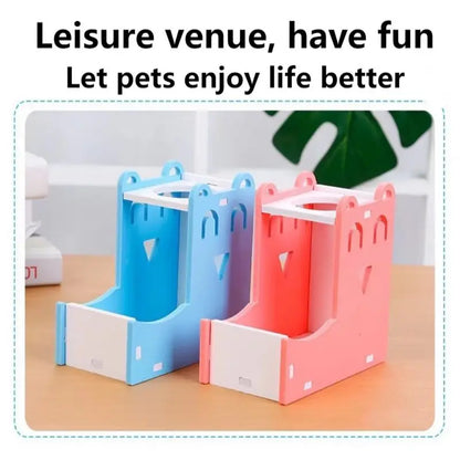 Durable Hamster Drinker Small Pet Bottle Holder Hamster Rabbit Food Feeder Cute Mini Water Feeding Pet Supplies