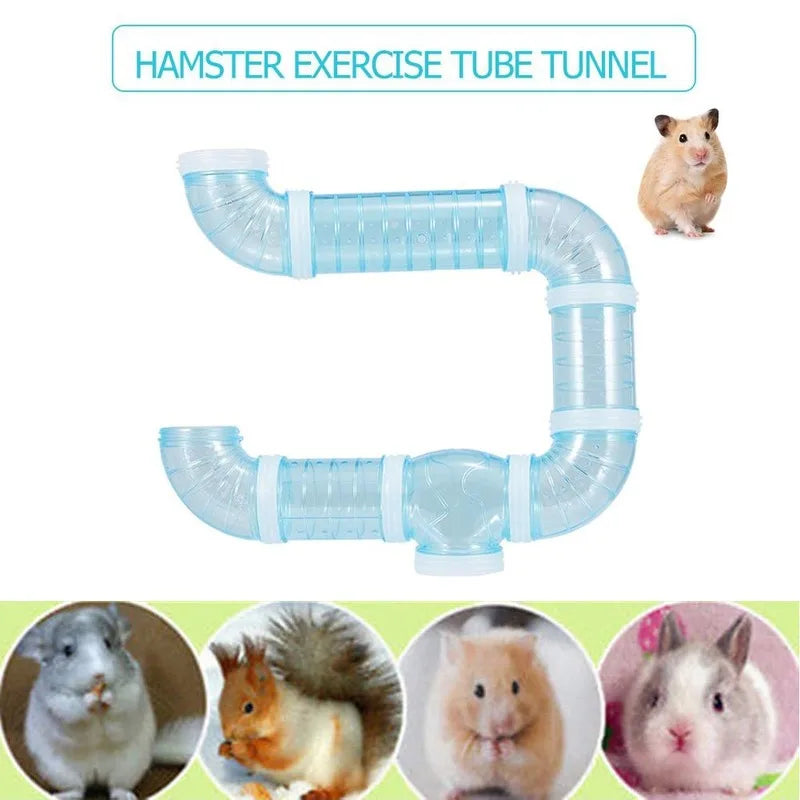 DIY Hamster Tunnel Toy Pet Sports Training For Small Animal Accessories