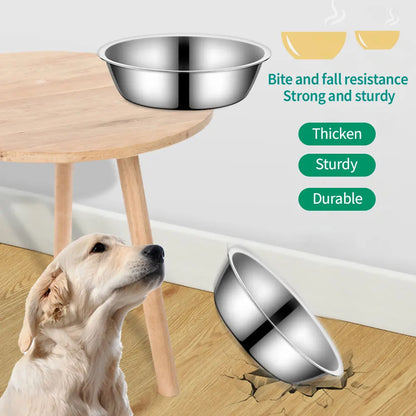 Stainless Steel Large Capacity Dog Bowl