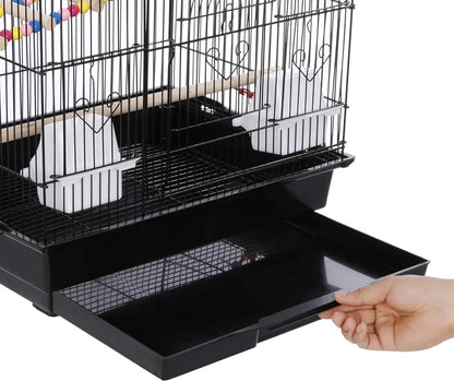 39-inch Roof Top Large Flight Parrot Bird Cage