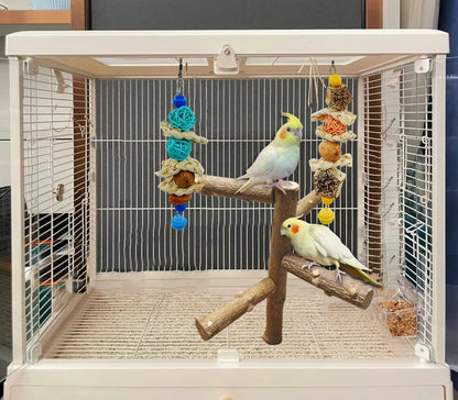 Parrot Perch Bird Perches Stand for Parakeets