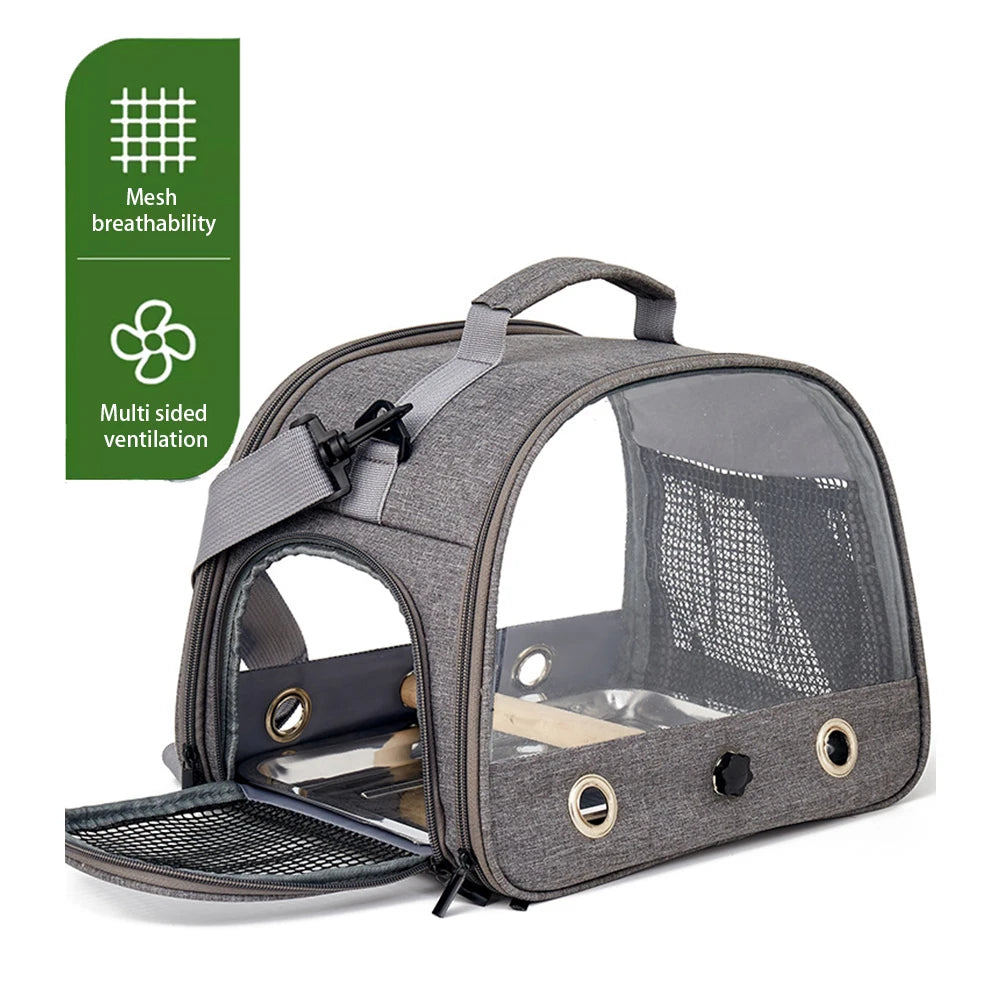 Bird Travel Carrier Portable Bird Cage