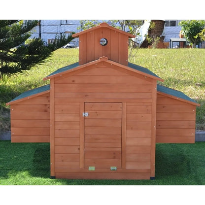 Deluxe Chicken Coop, Backyard Chicken Coop, Poultry Cage