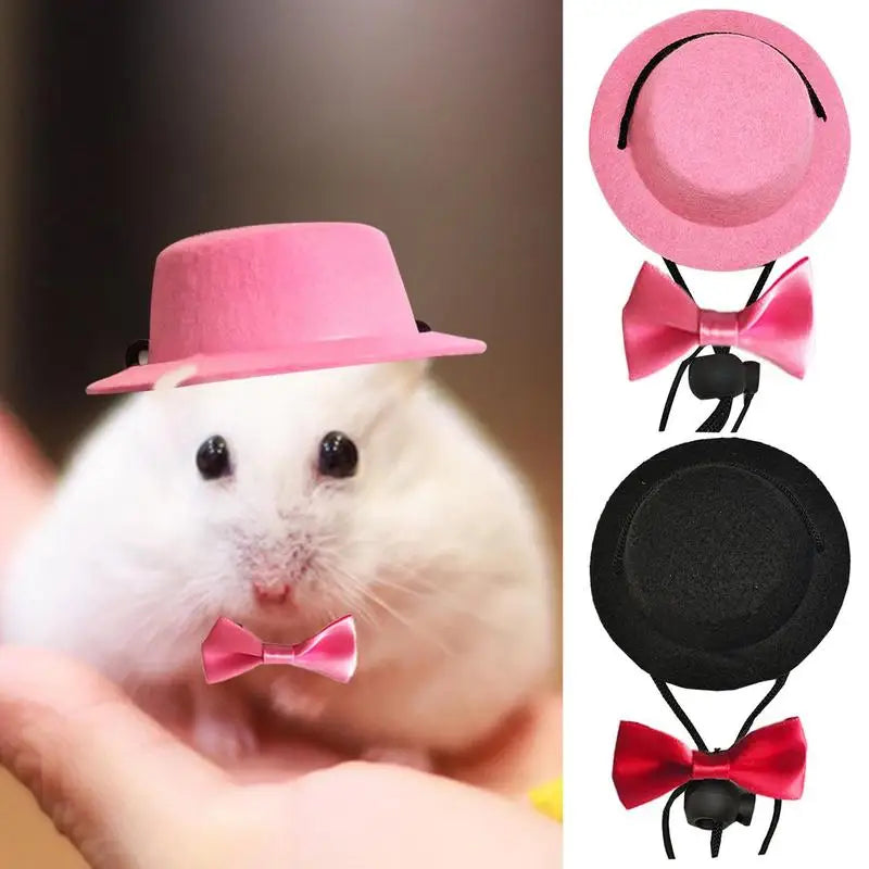 Hat For Small Animals Hamster Top Hat Breathable Rabbit Guinea Pig Hamster Totoro Pets Funny Accessories Stylish Costume